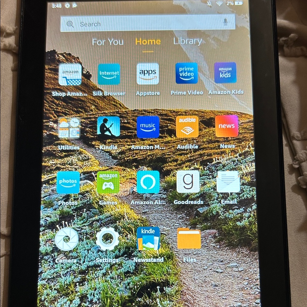 Amazon Fire Tablet - Black Frame
